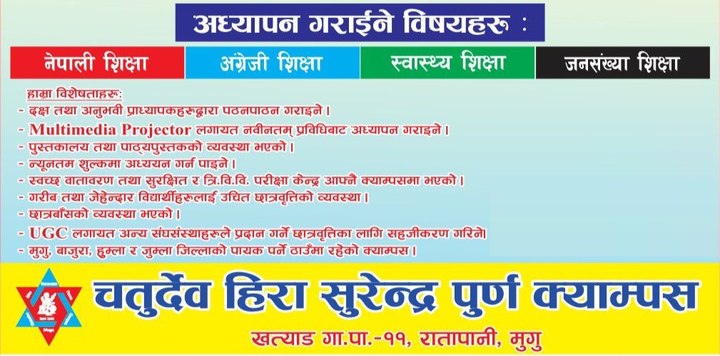 Chaturdev Hira Surendra Purna Campus Features