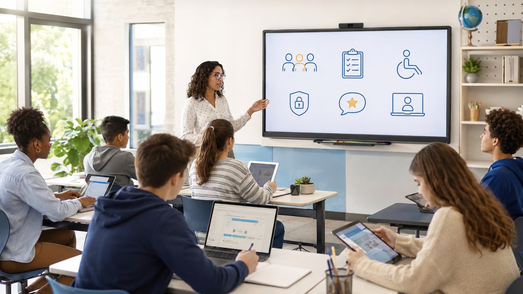 Collaborative learning in a tech-enabled classroom 