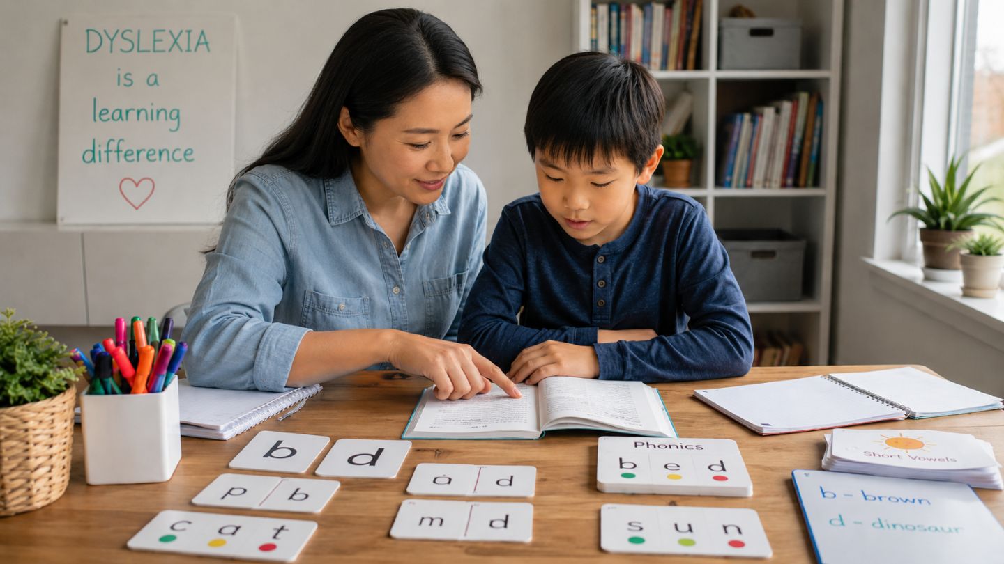 Gentle tutoring in a bright learning space 