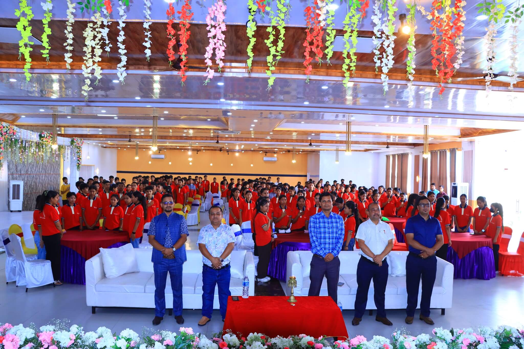 Gyan Deep College, Tulsipur, Dang, Students and Teachers Gathering