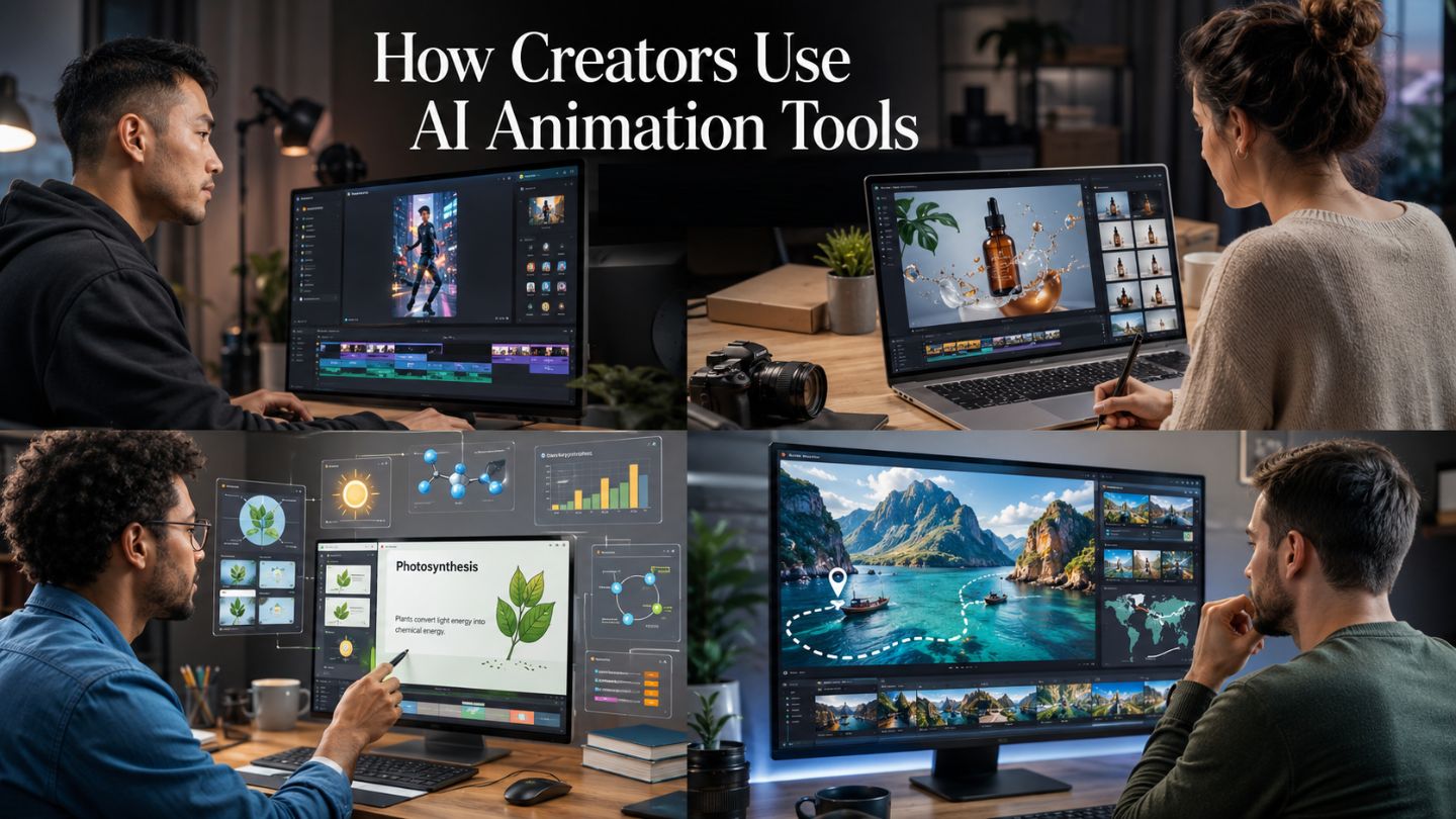 How Creators Use AI Animation Generator Tools 