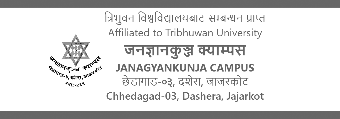 Janagyankunj Campus, Jajarkot, Banner
