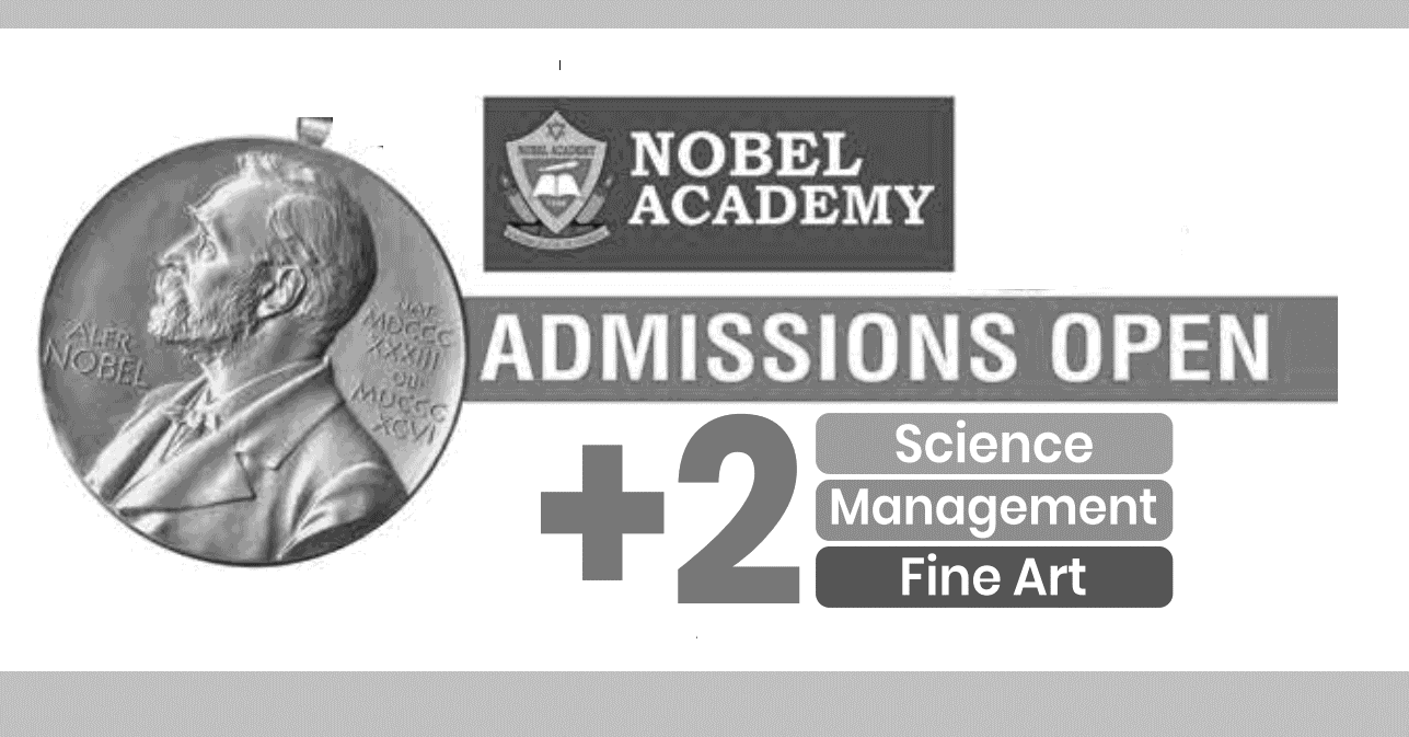Nobel Academy Ten Plus Two Admission Notice 