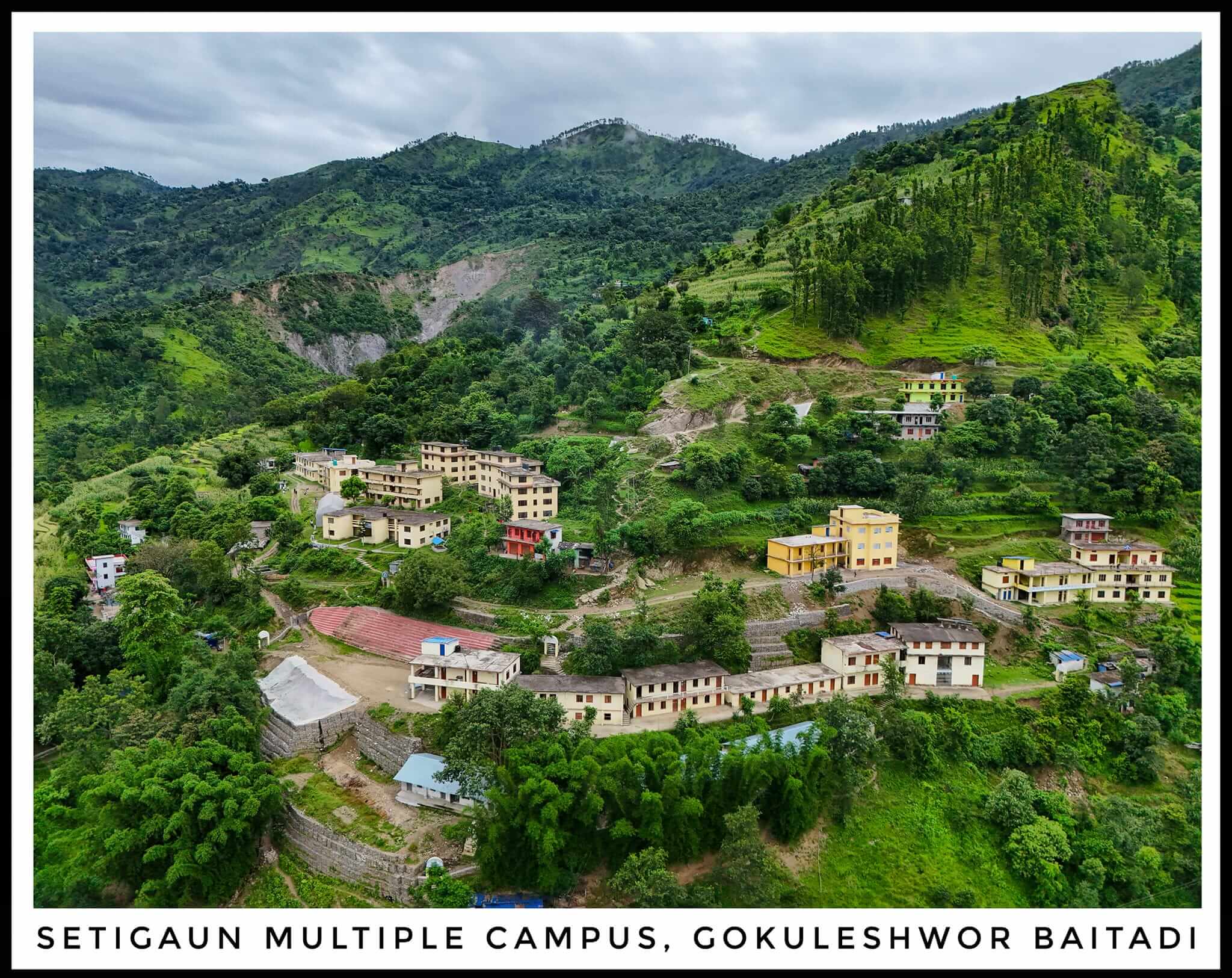 Setigaun Multiple Campus, Gokuleshwor, Baitadi, Academic Buildings