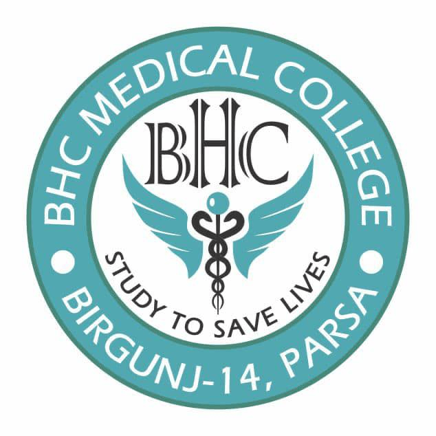 BHC Medical College, Birgunj, Parsa, Logo