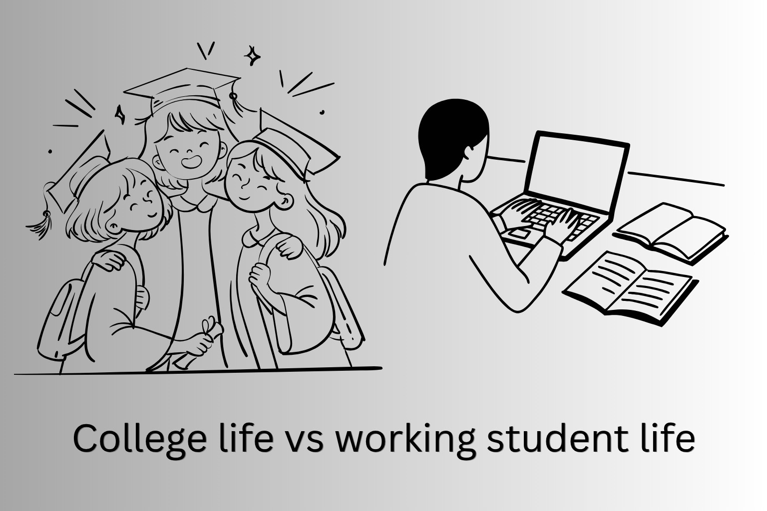 College Life vs Working Student Life 