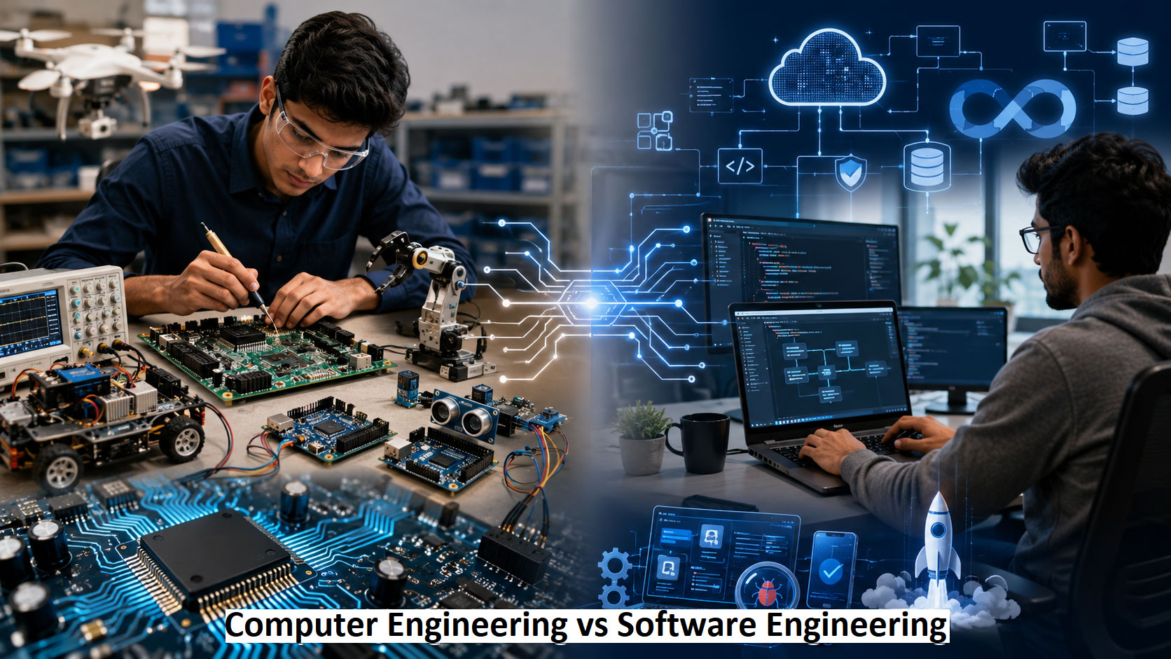 Computer Engineering vs Software Engineering 