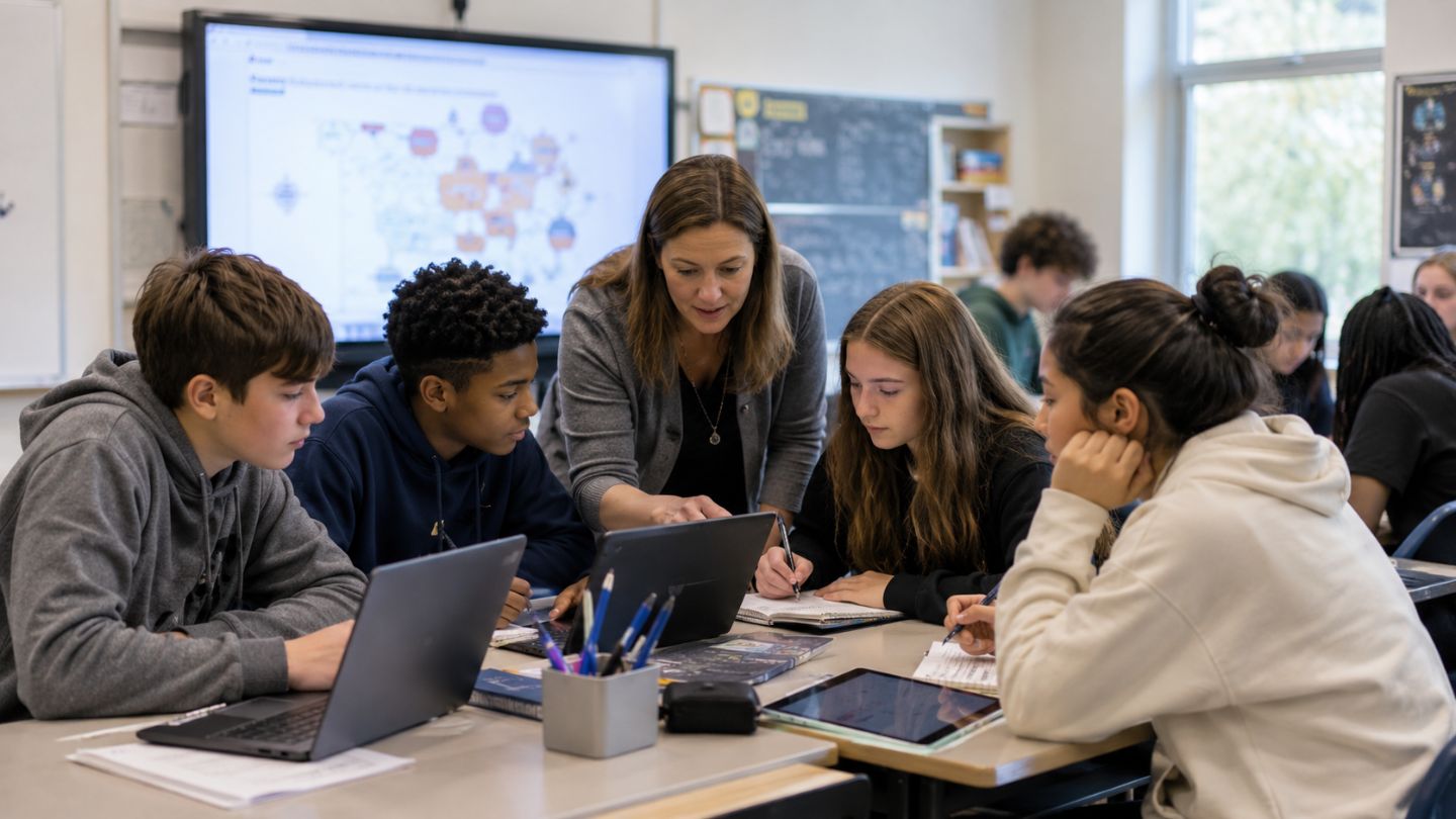 Engaged learning in a modern classroom 