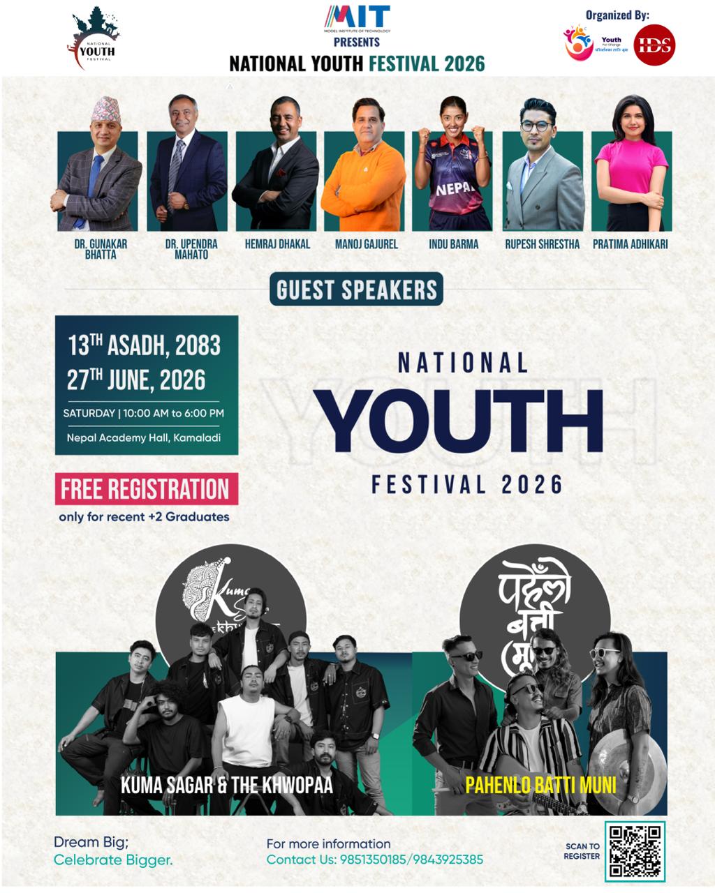 National Youth Festival 2083 Scheduled for Asar 13 in Nepal 