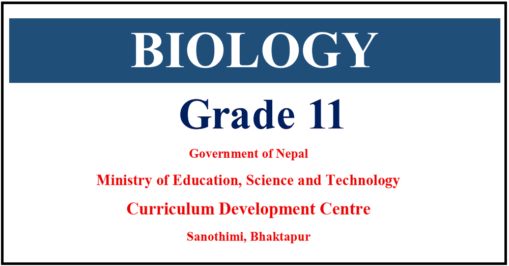 NEB Grade 11 Biology Book 