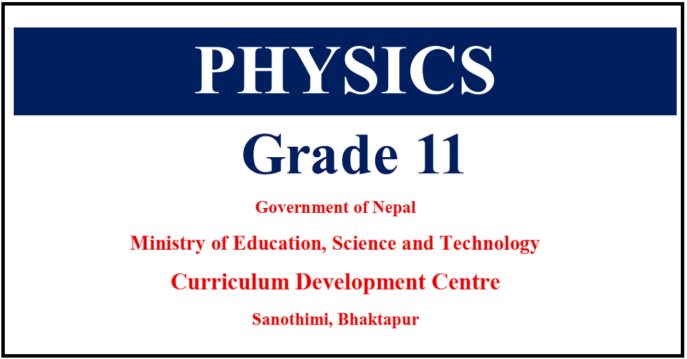 NEB Grade 11 Physics Book 