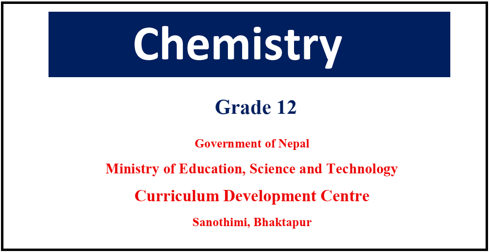 NEB Grade 12 Chemistry Textbook 