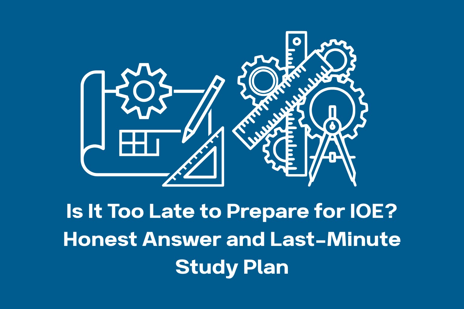Prepare for IOE 