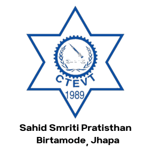 Sahid Smriti Pratisthan, Birtamode, Jhapa, Logo