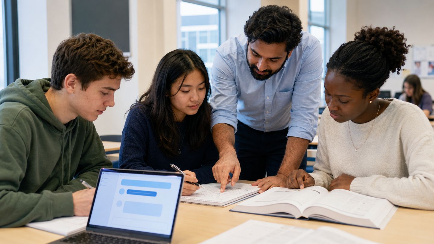 Students Using AI as a Guided Learning Support 