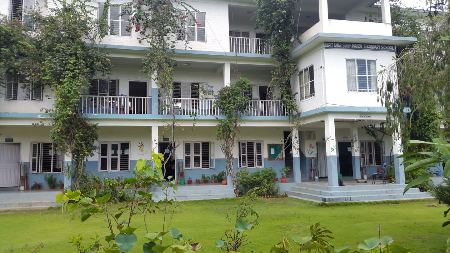 Amar Singh Model Secondary School, Pokhara, Building