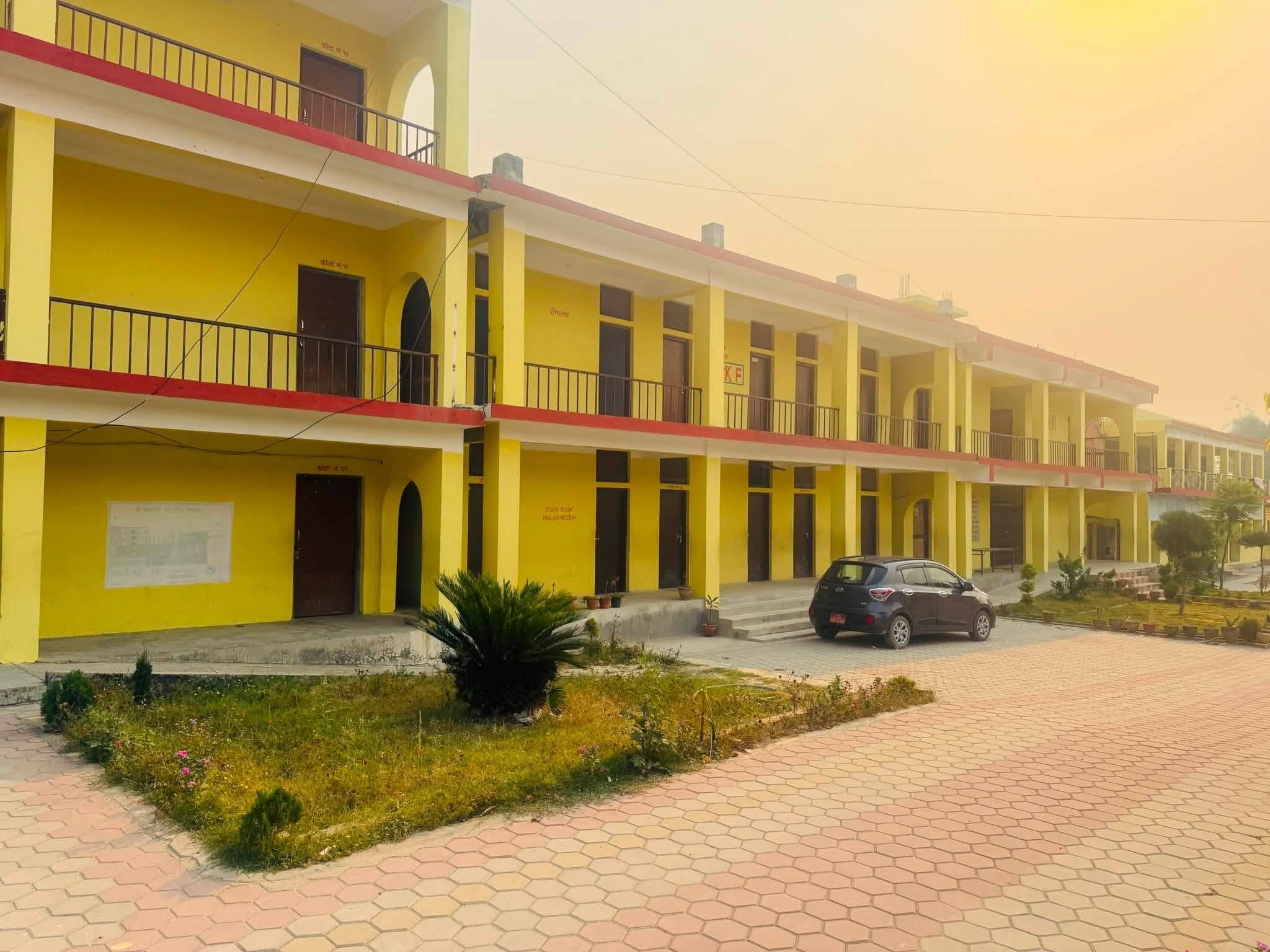 Banganga Secondary School, Gajehada, Kapilvastu, Building