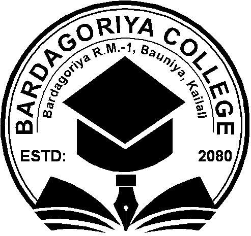Bardagoriya College, Bauniya, Kailali Logo