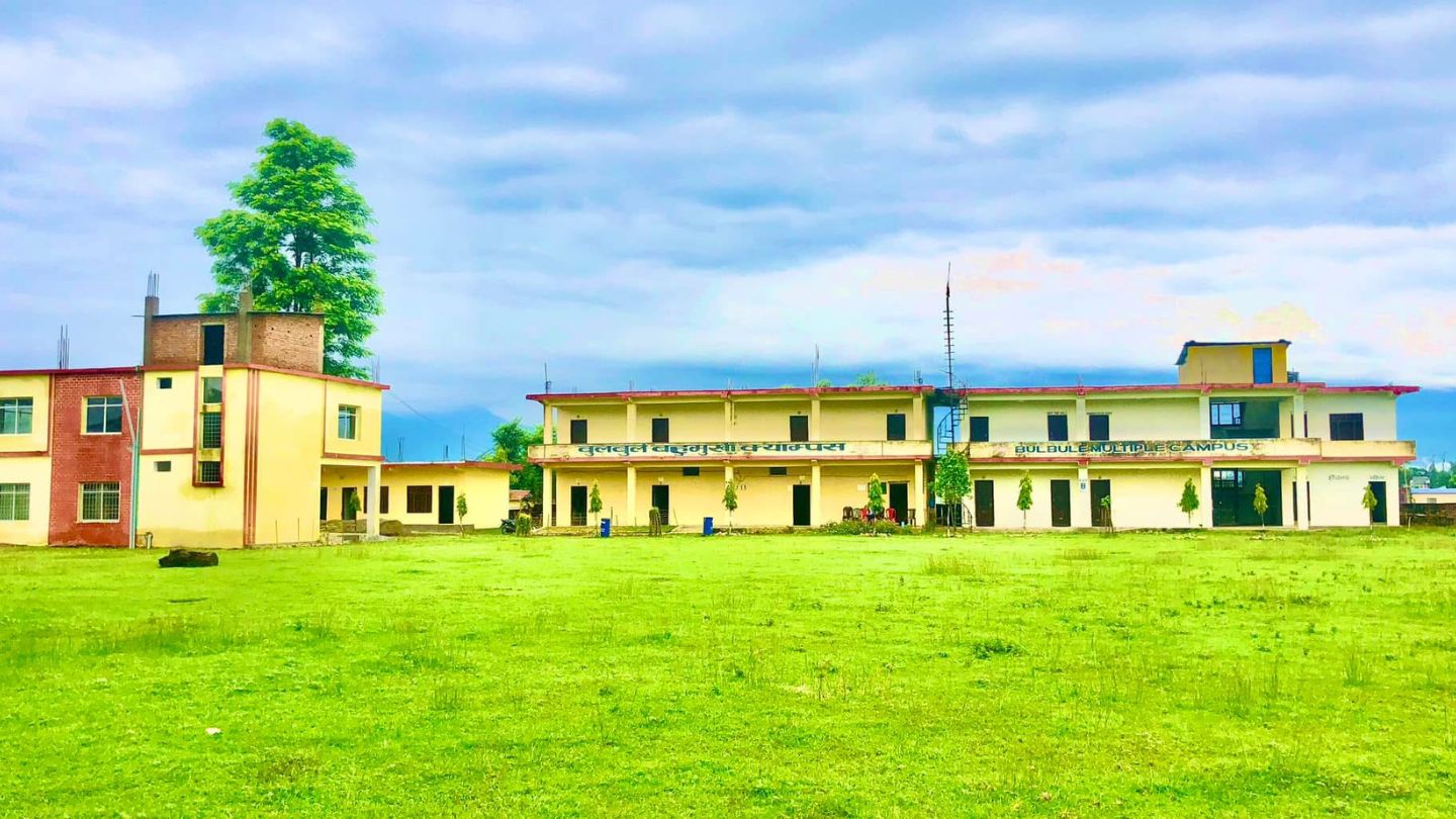 Bulbule Multiple Campus, Ghodaghodi, Pahalmanpur, Kailali, Building