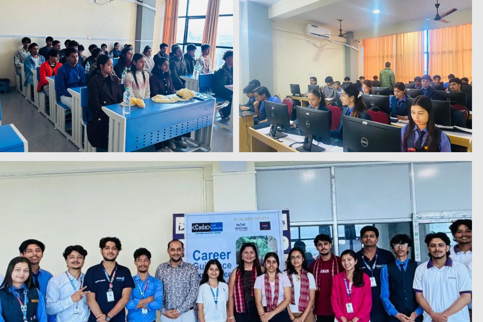 Dreams College, Bharatpur, Chitwan Students Academic Participation
