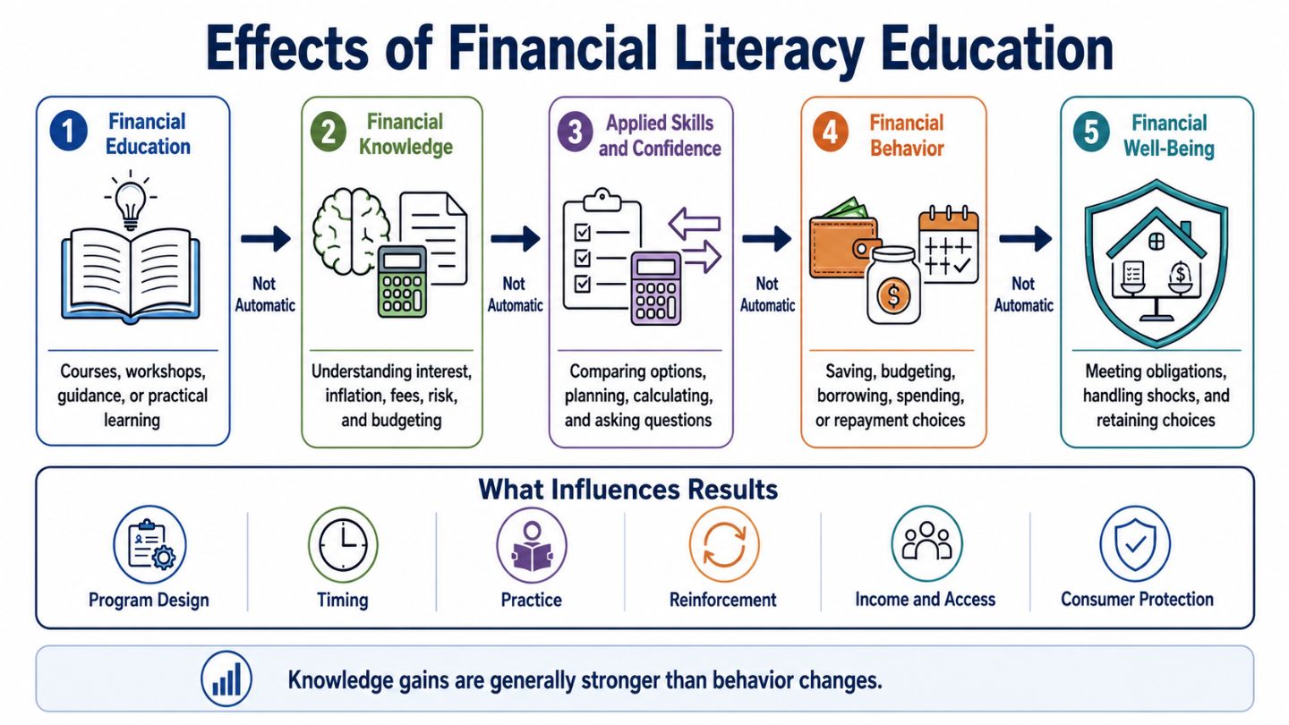 Effects of Financial Literacy Education Infographics