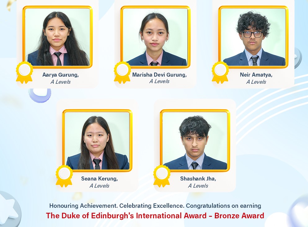 Five British Model College Students Receive Bronze Award 