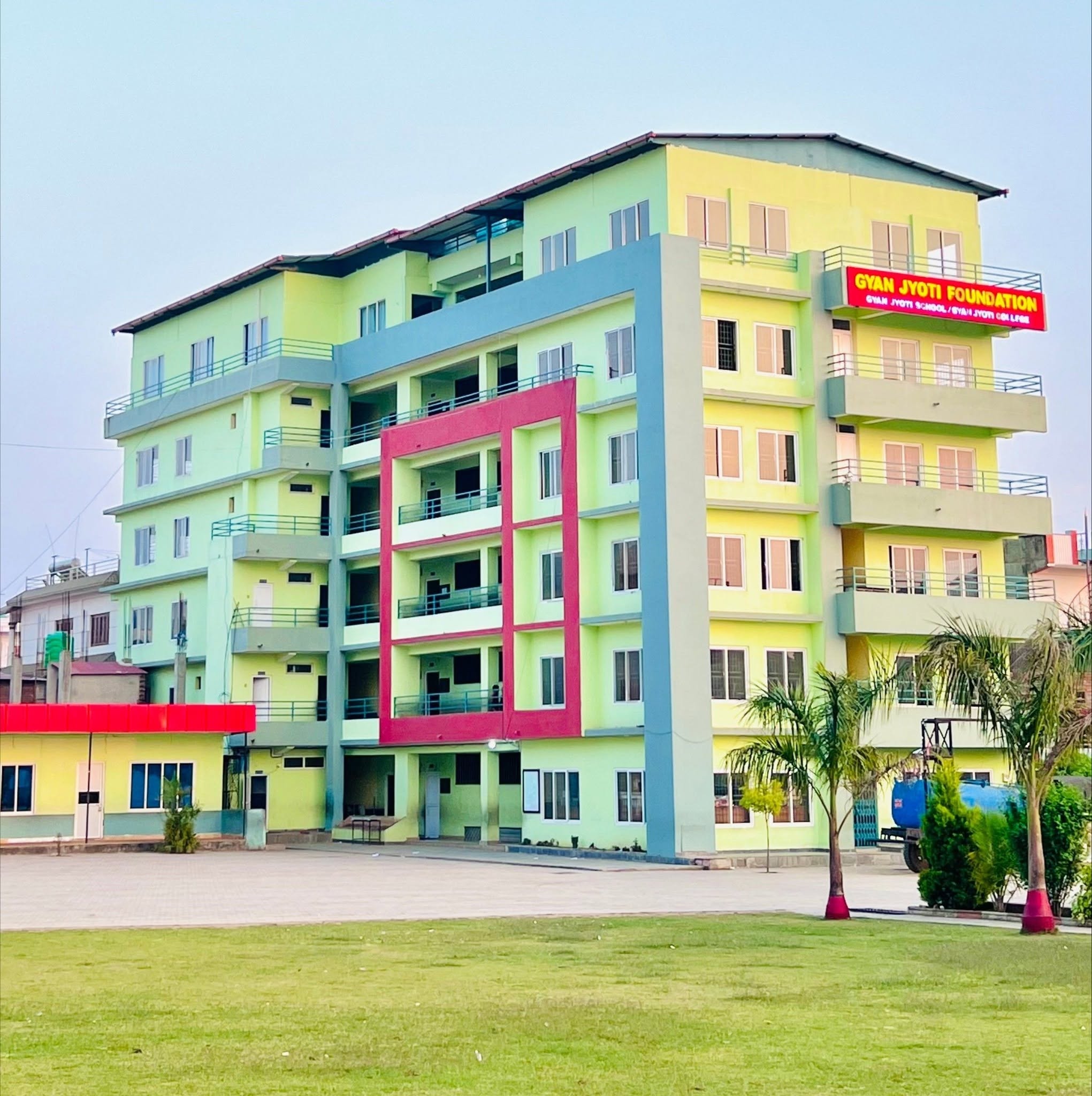Gyan Jyoti College, Tulsipur, Dang, Building