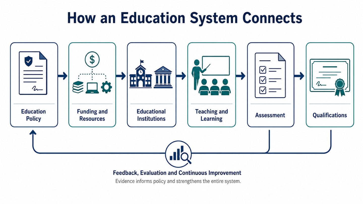 How an education system connects 