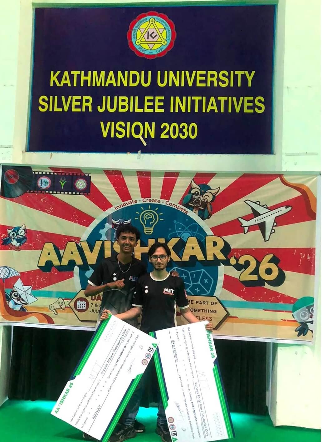 Innovex MIT College Wins Two Titles at Aavishkar 26 KU Event 