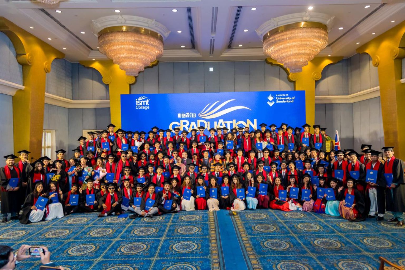 ISMT College Graduation Ceremony Held, 415 Students Graduate 
