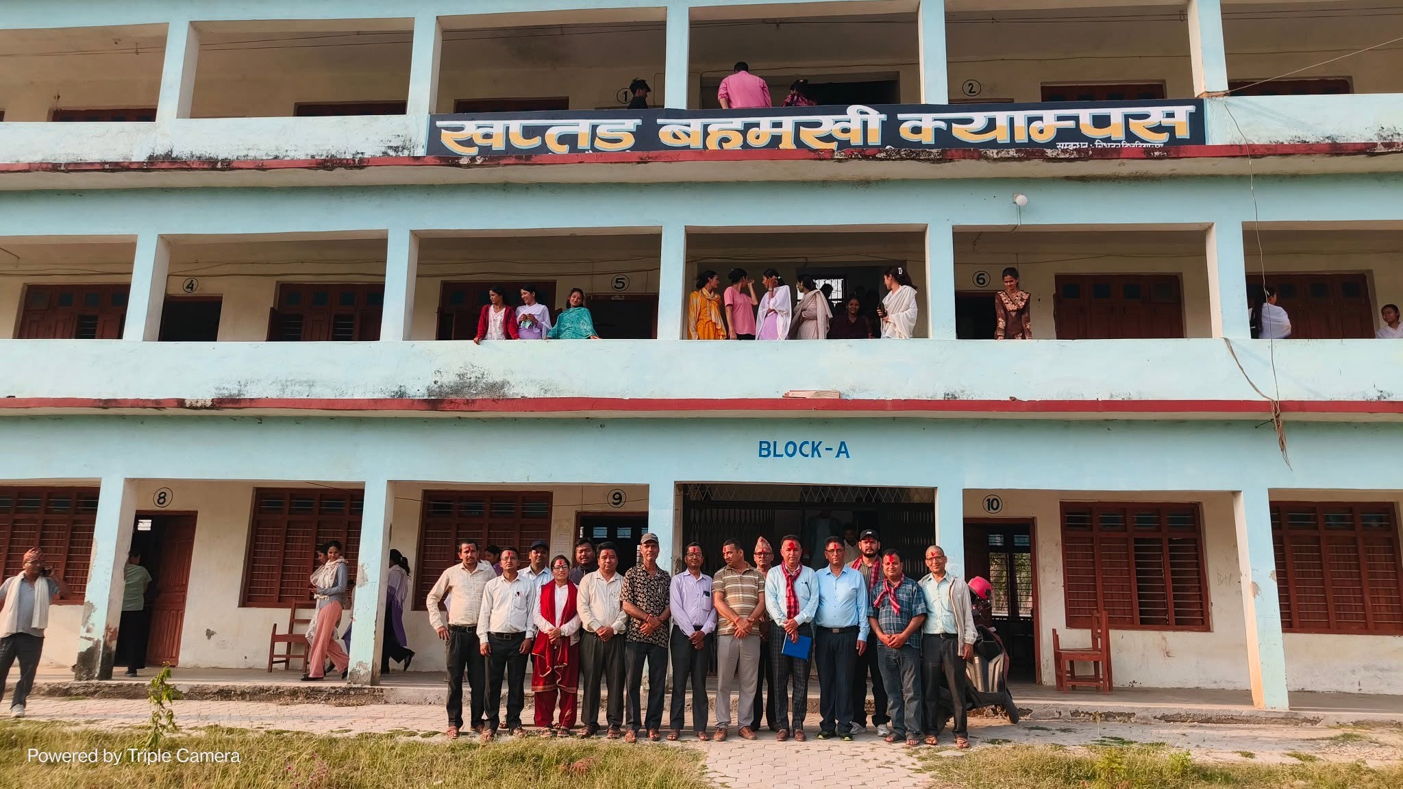 Khaptad Multiple Campus, Masuriya, Kailali, Building and Teachers