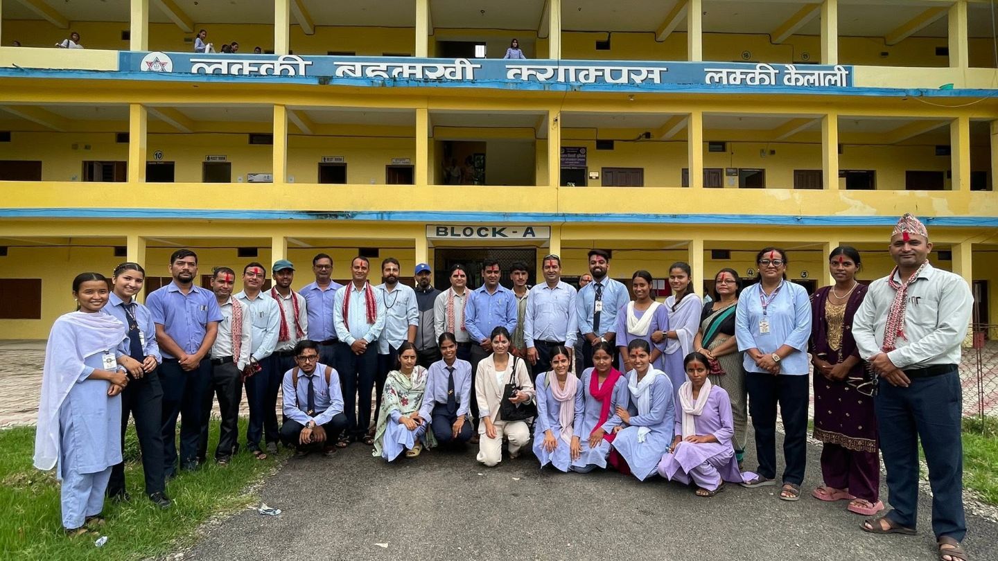Lamki Multiple Campus, Kailali, Building, Students, Teachers