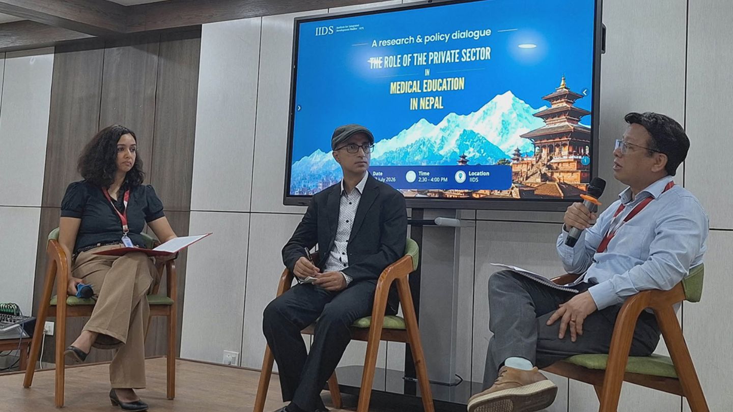 Private Sector in Medical Education IIDS Report Nepal 2026 