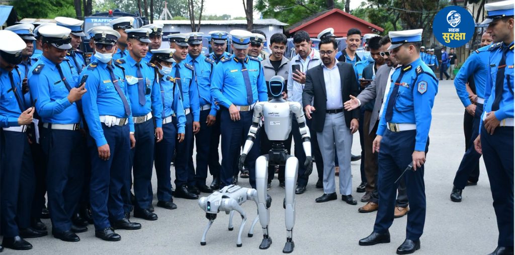 Robot Traffic Management Testing Starts in Kathmandu Valley 