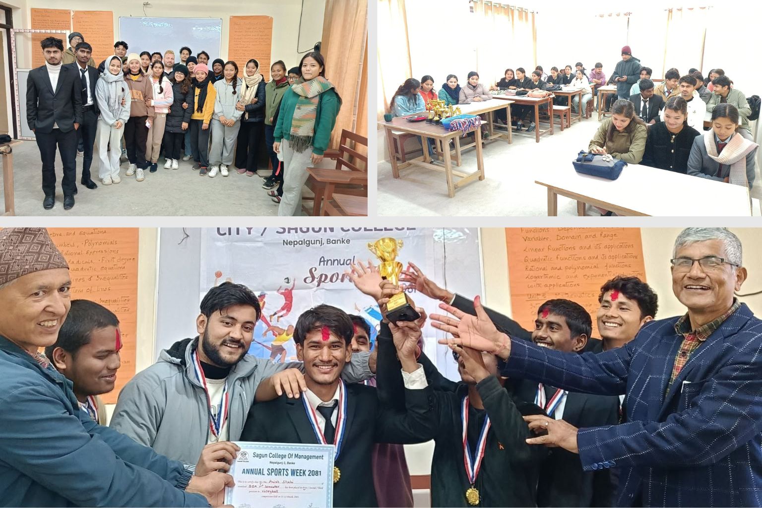 Sagun College of Management, Nepalgunj, Banke, Academic Activities
