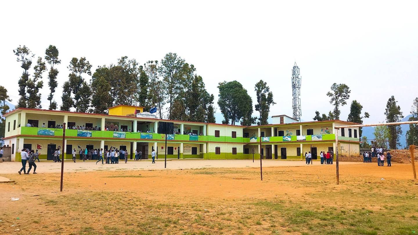 Tribhuvan Secondary School, Khalanga, Jajarkot, Academic Building