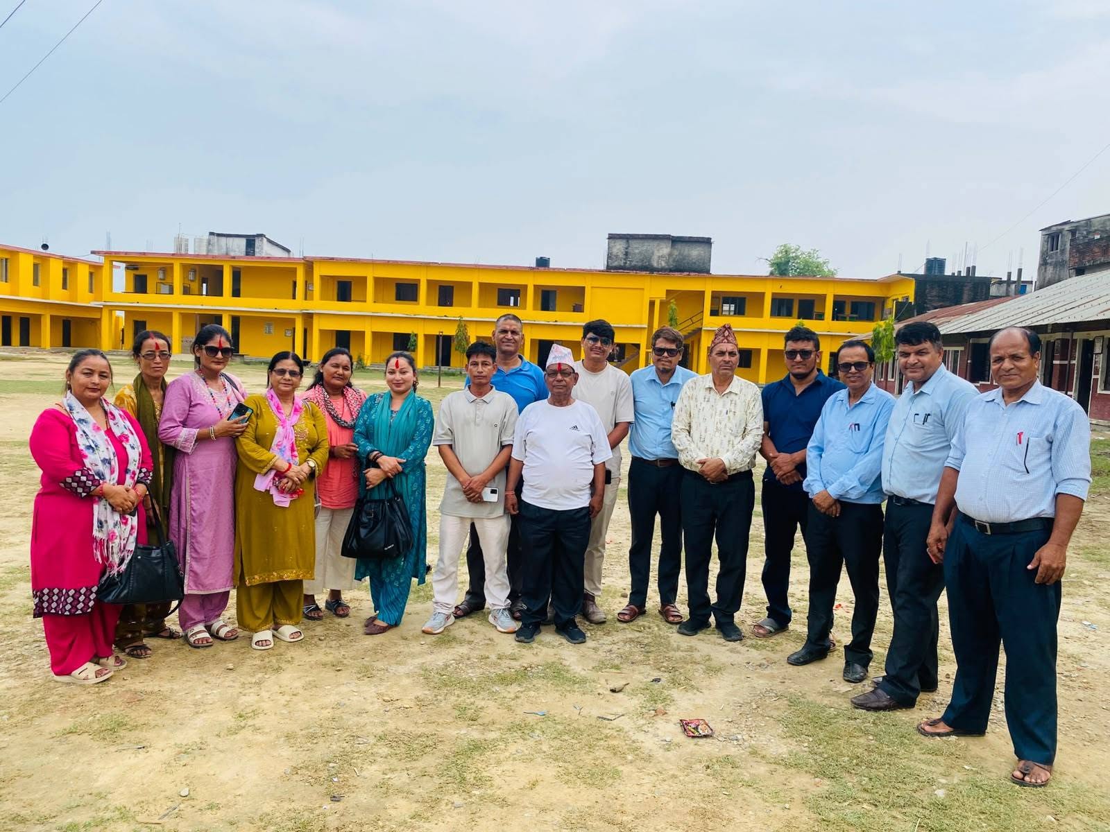 Tribhuvan Secondary School, Kohalpur, Banke, Building and Teachers
