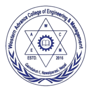 Western Advance College of Engineering and Management, Gaindakot, Nawalparasi, Logo