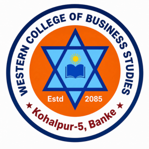 Western College of Business Studies, Kohalpur, Banke, Logo