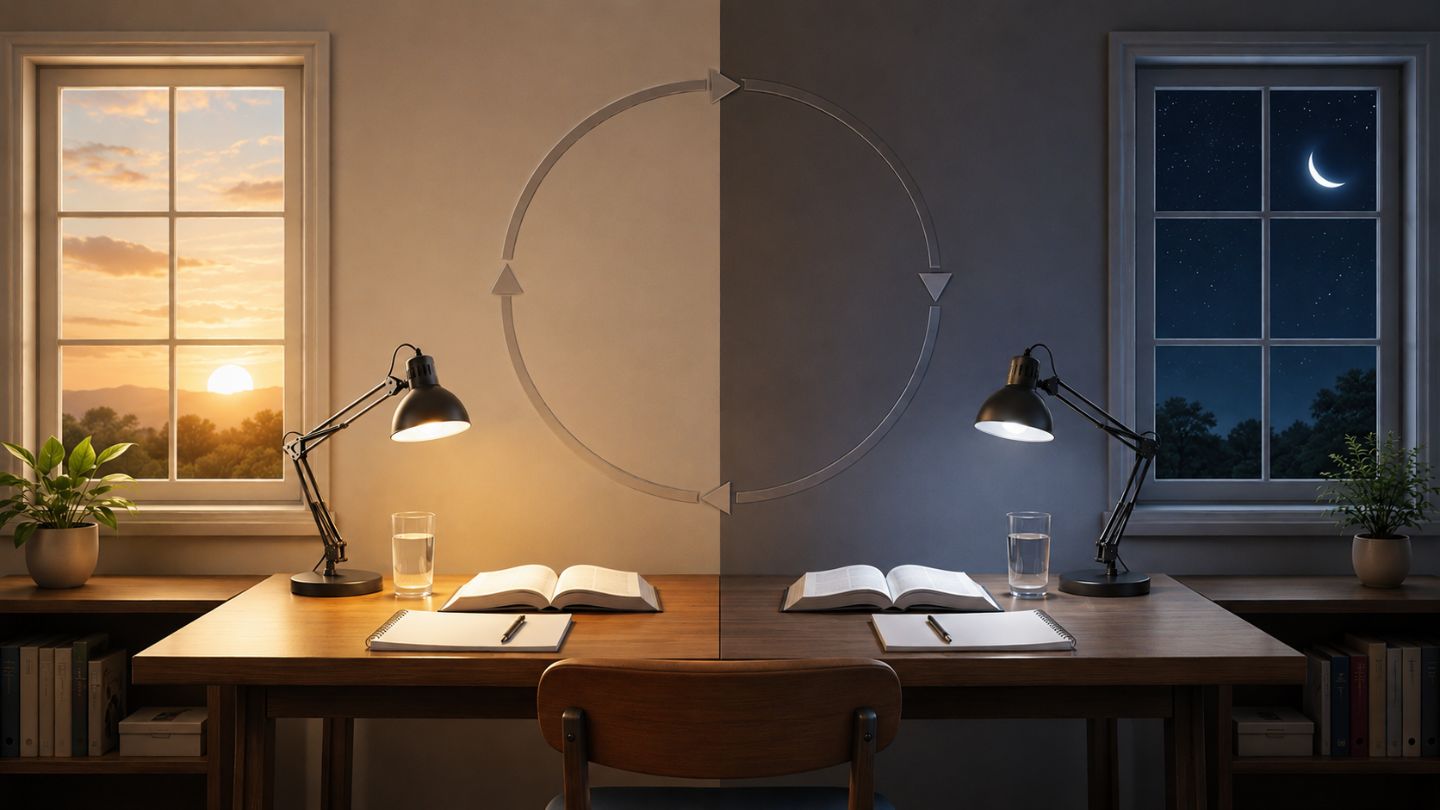 Early Morning Study vs Late Night Study 