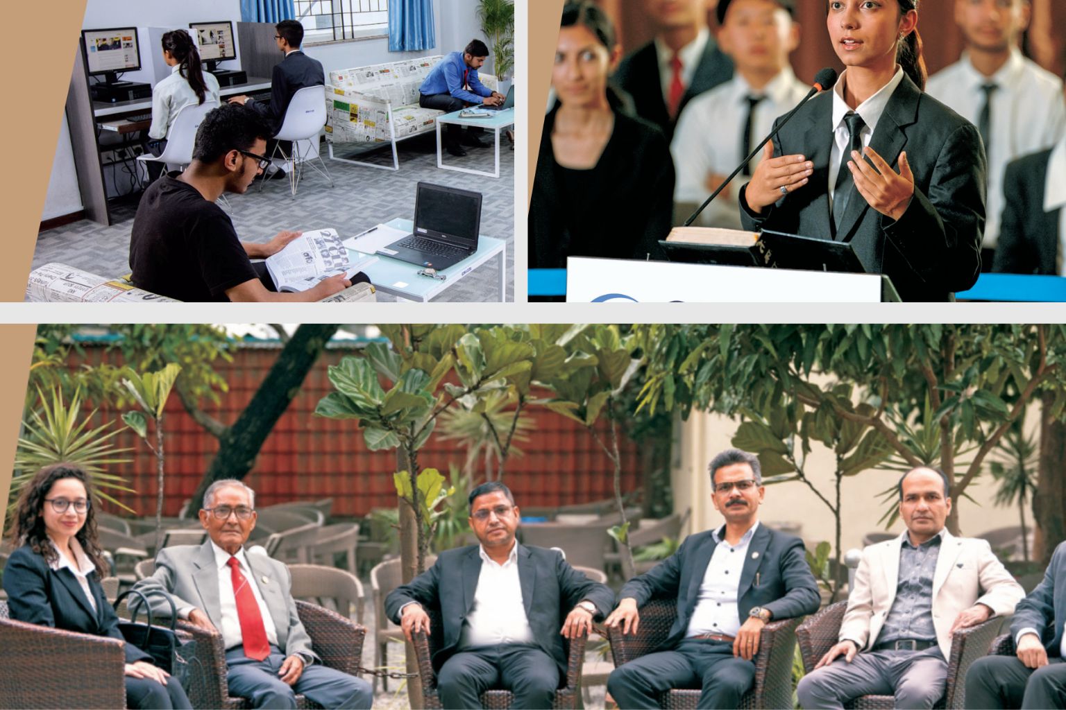 Global School of Law, Kathmandu, Students and Managment Leaders