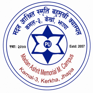 Madan Ashrit Memorial Multiple Campus, Kerkha, Jhapa, Logo