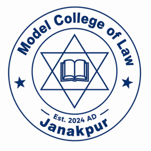 Model College of Law, Janakpur, Logo
