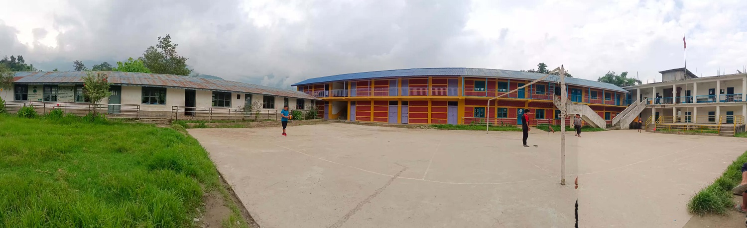 Narayani Multiple Campus, Maiwakhola, Sanghu, Taplejung, Building