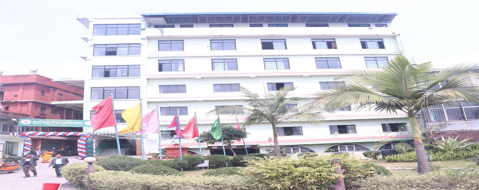 Nepal Institute of Health Science (Stupa College), Kathmandu, Building