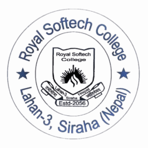 Royal Softech College, Lahan, Siraha, Logo 