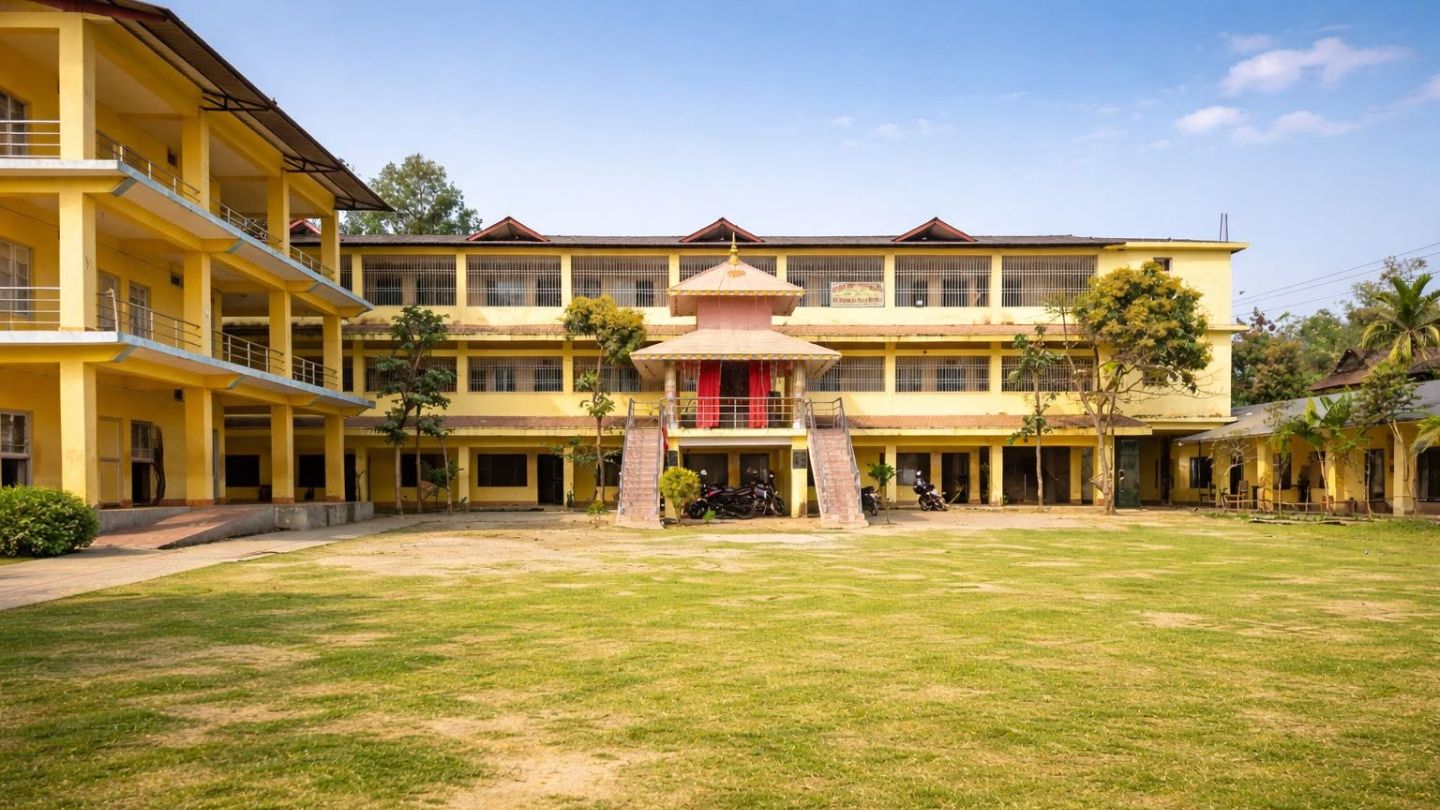 Saraswati Public Campus, Dadarbairiya, Morang, Building