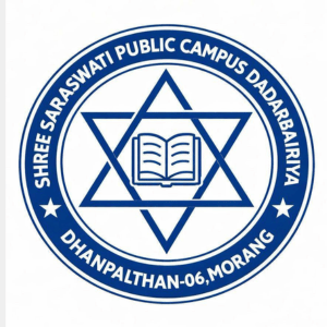Saraswati Public Campus, Dadarbairiya, Morang, Logo