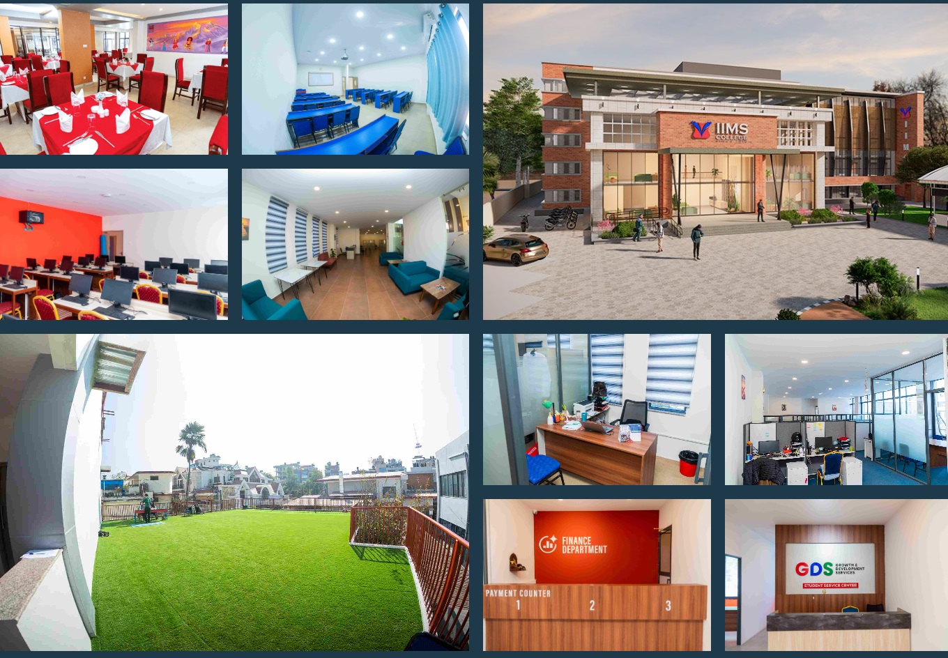 IIMS College Naxal Kathmandu Features