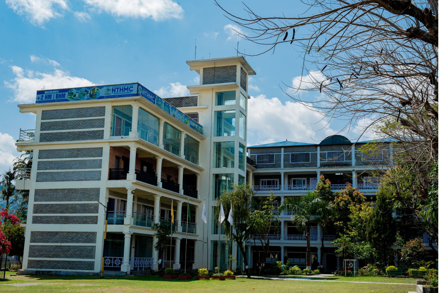 Nepal Tourism and Hotel Management College, NTHMC, Pokhara, Building